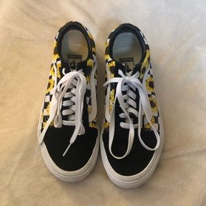 Custom Sunflower Vans